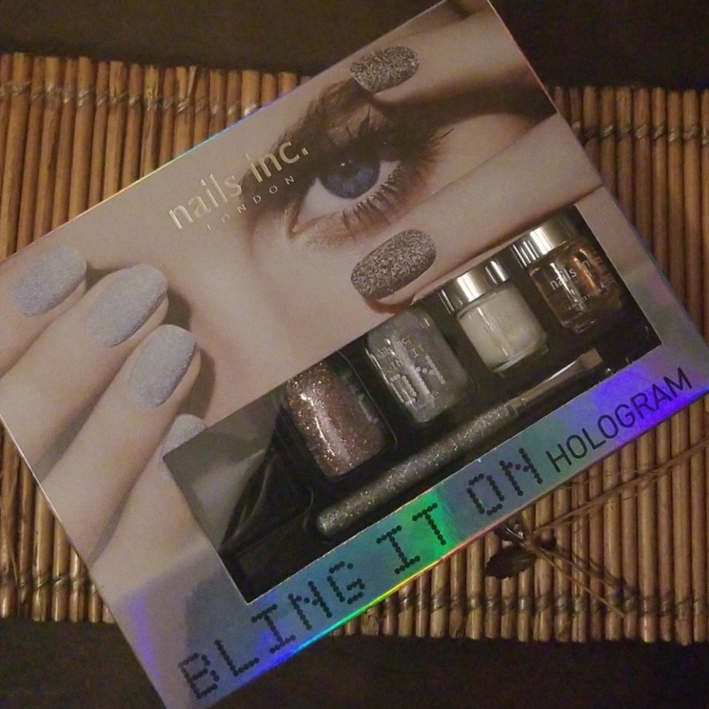 Hologram pots  kit by Nails Inc. London